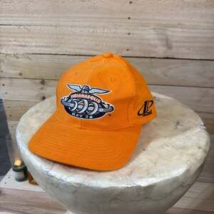 Vintage 2000 84th Indianapolis 500 Orange Strapback Hat